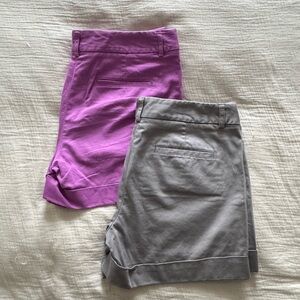 Express Women's Shorts Bundle in Purple and Gray